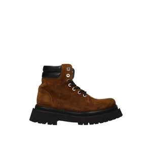Ami Lace-Up Suede Ankle Boots - NWT